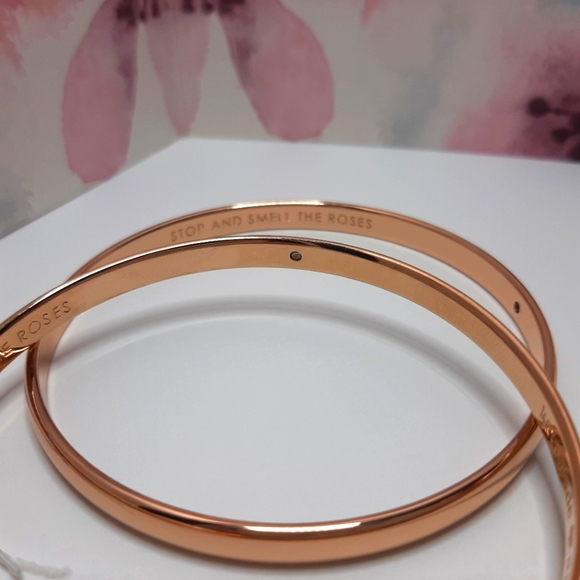NWT Kate Spade Rose Gold Bangle - Picture 4 of 4